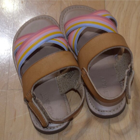 OLD NAVY Baby Toddler Girls' Sz 8 Strappy Sandals - Picture 3 of 4